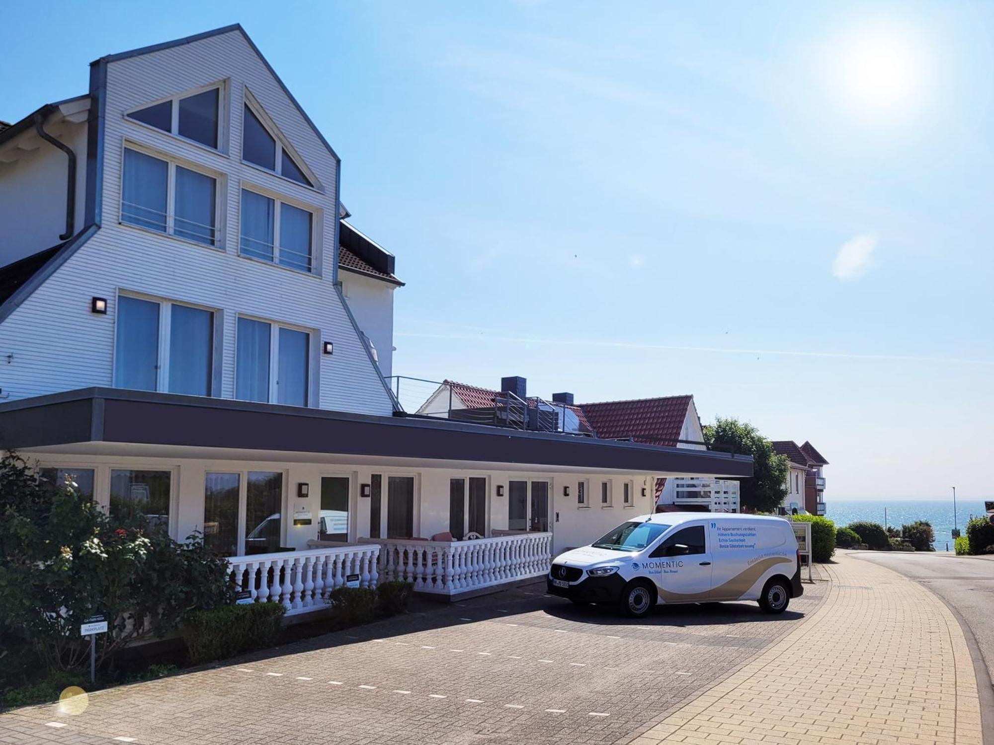 Ferienwohnung Mit Meerblick Und Terrasse - Nur 50 Meter Zum Strand - Inklusive Eigenem Parkplatz Und Fahrradunterstellplatz Sierksdorf Eksteriør billede